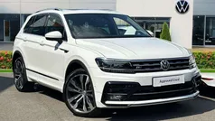 White Used 2020 VW Tiguan R-line SUV | £25,499 (Fair price)