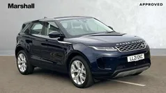 Blue Used 2021 Land Rover Range Rover evoque SE SUV | £23,442 (Fair price)