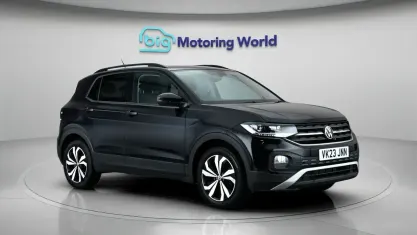 Used VW T-Cross Black Edition 110 HP (80 kW) 2023 Black SUV