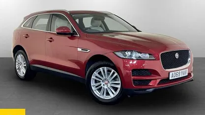 Red Used 2020 Jaguar F-Pace Portfolio SUV | £17,995 (Good price)