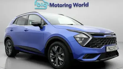Used Kia Sportage GT-Line 230 HP (169 kW) 2022 Blue SUV
