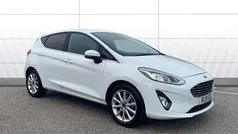 White Used 2019 Ford Fiesta Titanium Hatchback | £10,119 (Fair price)
