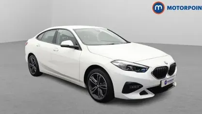 Used BMW 218 Sport Line 136 HP (100 kW) 2021 White Coupe