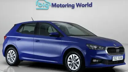 Used Skoda Fabia Comfort 110 HP (80 kW) 2023 Blue Hatchback