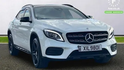 Used Mercedes GLA220 AMG line 177 HP (130 kW) 2018 White SUV