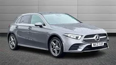 Mountain grey Used 2021 Mercedes A250 AMG line Hatchback | £19,950 (Good price)