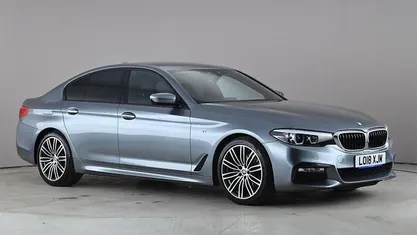 Used BMW 520 M Sport 190 HP (139 kW) 2018 Blue Sedan
