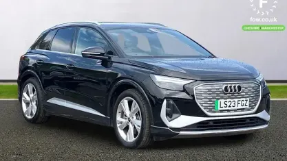 Used Audi Q4 e-tron S-Line 150 kW (204 HP) 2023 Black SUV