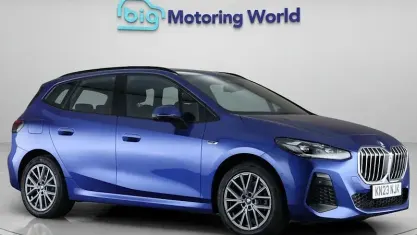 Used BMW 225 Active Tourer M Sport 245 HP (180 kW) 2023 Blue MPV