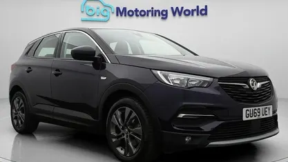 Used Vauxhall Grandland X Sport 131 HP (96 kW) 2019 Blue SUV