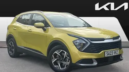 Used Kia Sportage 150 HP (110 kW) 2023 Yellow SUV