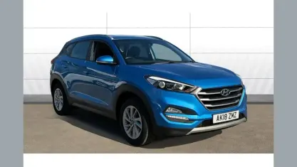 Used Hyundai Tucson SE 177 HP (130 kW) 2018 Blue SUV