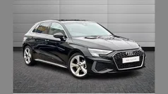 Mythos black Used 2024 Audi A3 S-Line Hatchback | £24,970 (Fair price)
