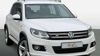 Used VW Tiguan R-line 140 HP (102 kW) 2013 White SUV
