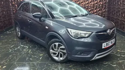 Used Vauxhall Crossland X S 110 HP (80 kW) 2018 Grey SUV
