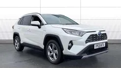 White Used 2021 Toyota RAV4 Hybrid Design SUV | £24,995 (Good price)
