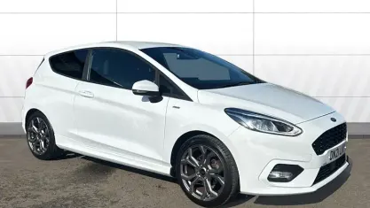 Used Ford Fiesta ST-Line 95 HP (69 kW) 2021 White Hatchback