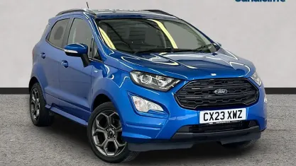 Used Ford Ecosport ST-Line 125 HP (91 kW) 2022 Blue SUV