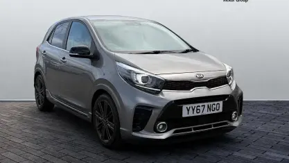 Used Kia Picanto GT-Line 67 HP (49 kW) 2017 Silver Hatchback