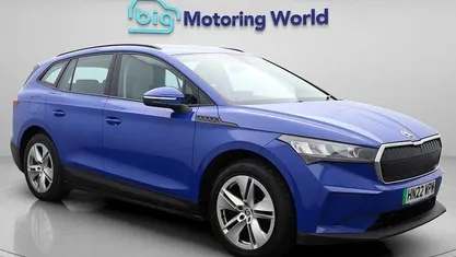 Used Skoda Enyaq iV ecoSuite 131 kW (179 HP) 2022 Blue SUV