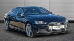 Black Used 2019 Audi A5 Sportback S-Line Hatchback | £19,450 (Fair price)