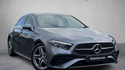 Used Mercedes A180 AMG line 136 HP (100 kW) 2024 Grey Hatchback