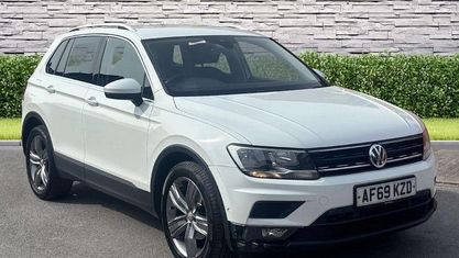 Używany VW Tiguan Match 150 KM (110 kW) 2019 Biały SUV