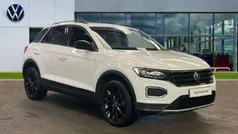 White Used 2021 VW T-Roc Black Edition SUV | £21,864 (Fair price)