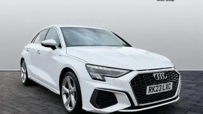 Used Audi A3 Sportback S-Line 110 HP (80 kW) 2024 White Hatchback