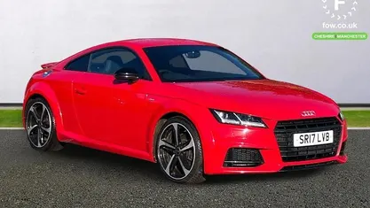 Used Audi TT Black Edition 180 HP (132 kW) 2017 Red Coupe