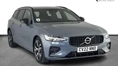 Thunder grey Used 2022 Volvo V60 R-Design Estate | £26,390 (Fair price)