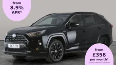 Black Used 2021 Toyota RAV4 Hybrid Edition SUV | £24,115 (Fair price)