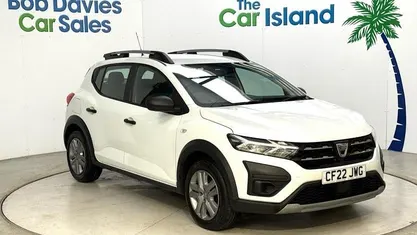 White Used 2022 Dacia Sandero Essentiel Hatchback | £9,950 (Good price)