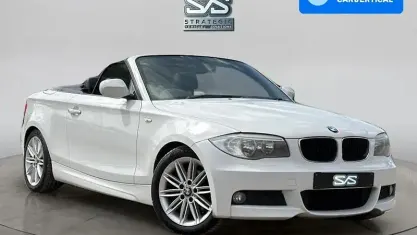 Begagnad BMW 118 Cabriolet M Sport 143 HK (105 kW) 2013 Vit Cab