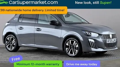 Used Peugeot 208 Allure 101 HP (74 kW) 2025 Grey Hatchback