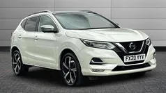 White Used 2020 Nissan Qashqai Tekna+ SUV | £16,495 (Fair price)