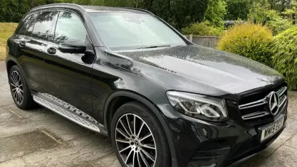 Begagnad Mercedes GLC220 Active 170 HK (125 kW) 2019 Svart Kombi