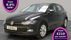 Black Used 2021 VW Polo SEL Hatchback | £14,725 (Fair price)