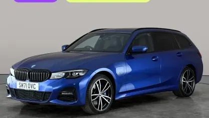 Used BMW 330e M Sport 292 HP (214 kW) 2022 Blue Estate