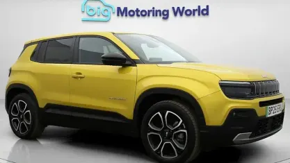 Used Jeep Avenger EV Summit 114 kW (156 HP) 2025 Yellow SUV