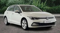 Pure white Used 2022 VW Golf VIII Style Hatchback | £20,590 (Fair price)