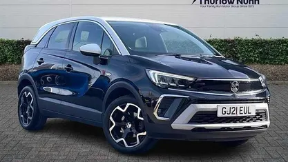 Used Vauxhall Crossland Elite 131 HP (96 kW) 2021 Black SUV