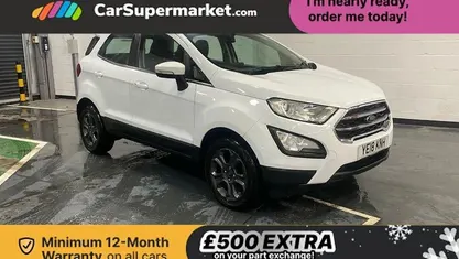 Used 2018 Ford Ecosport Zetec SUV | £8,197 (Fair price)