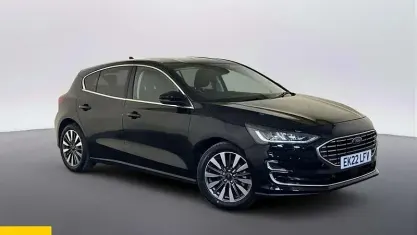 Used Ford Focus Titanium 125 HP (91 kW) 2022 Black Hatchback