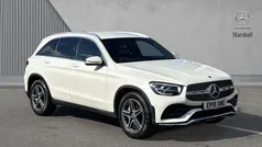 White Used 2019 Mercedes GLC220 AMG line SUV | £23,295 (Fair price)