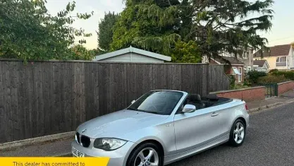 Used BMW 118 Cabriolet Sport Line 143 HP (105 kW) 2010 Silver Cabriolet