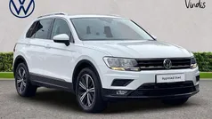 White Used 2018 VW Tiguan SE SUV | £16,200 (Fair price)