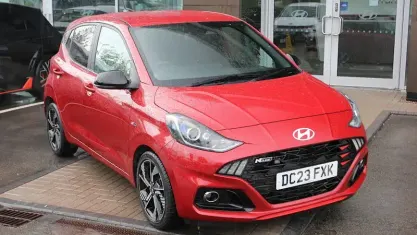 Used Hyundai i10 N Line 101 HP (74 kW) 2023 Red Hatchback