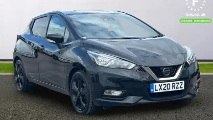 Used Nissan Micra N-TEC 101 HP (74 kW) 2020 Black Hatchback