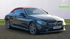 Black Used 2019 Mercedes C300 AMG Line Premium Cabriolet | £21,399 (Fair price)